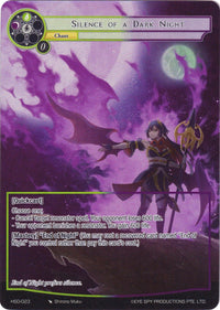 Silence of a Dark Night (Full Art) (HSD-023) [Starter Deck: Hero Cluster] - POKÉ JEUX