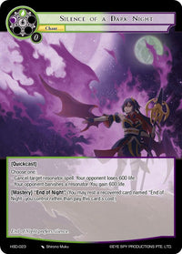 Silence of a Dark Night (HSD-023) [Starter Deck: Hero Cluster] - POKÉ JEUX