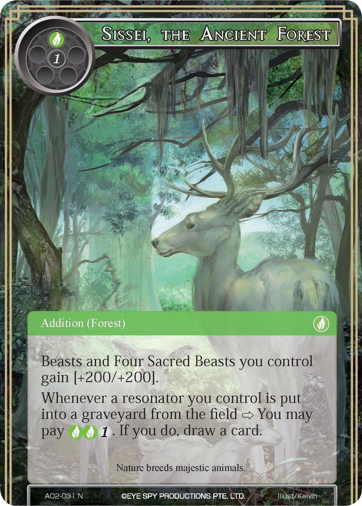 Sissei, the Ancient Forest (AO2-031) [Alice Origin II] - POKÉ JEUX