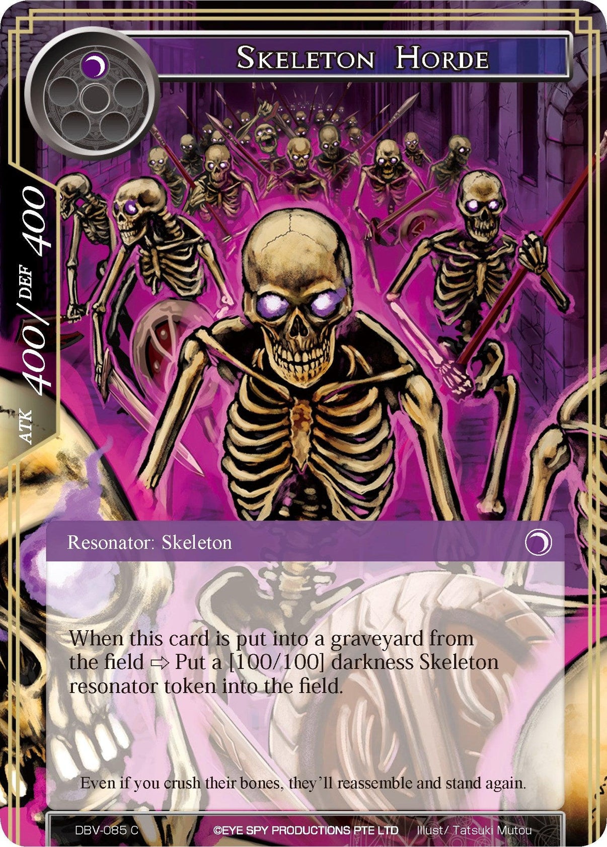 Skeleton Horde (DBV-085) [The Decisive Battle of Valhalla] - POKÉ JEUX