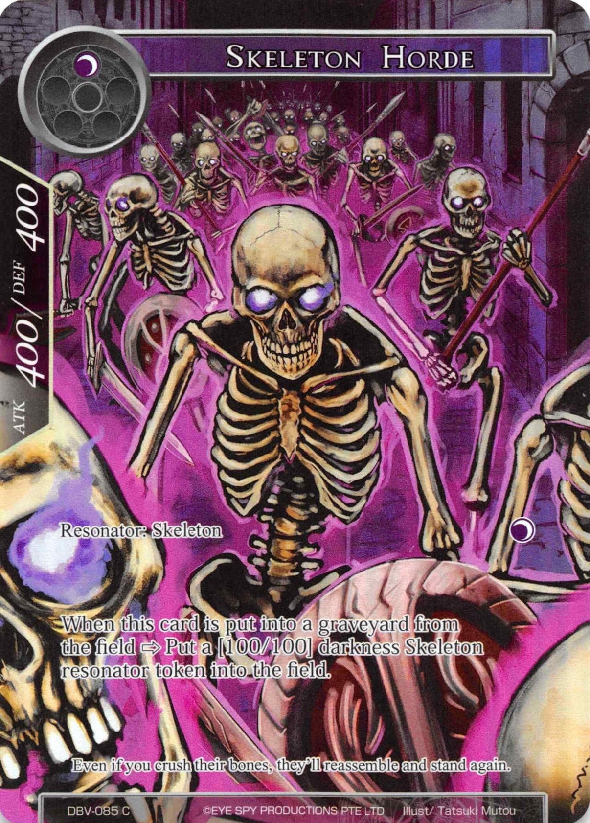 Skeleton Horde (Full Art) (DBV-085) [The Decisive Battle of Valhalla] - POKÉ JEUX