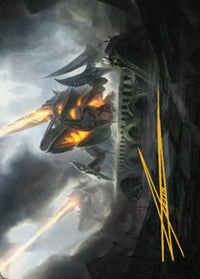 Skitterbeam Battalion Art Card (Gold-Stamped Signature) [The Brothers' War Art Series] - POKÉ JEUX
