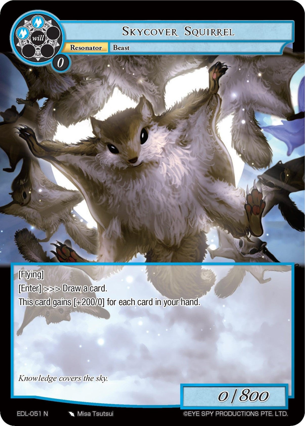 Skycover Squirrel (EDL-051) [The Epic of the Dragon Lord] - POKÉ JEUX