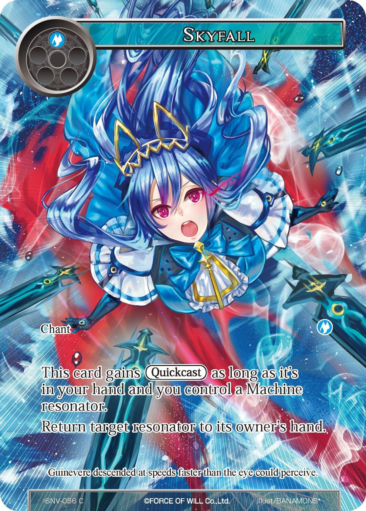 Skyfall (Full Art) (SNV-056) [The Strangers of New Valhalla] - POKÉ JEUX