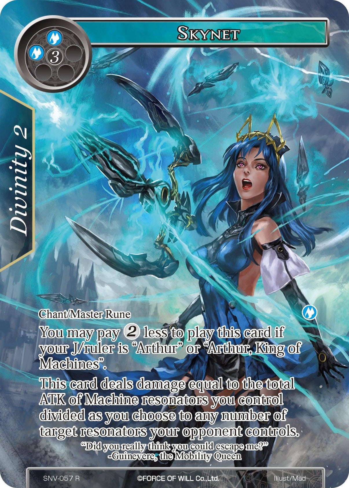 Skynet (Full Art) (SNV-057) [The Strangers of New Valhalla] - POKÉ JEUX
