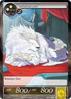 Sleeping Lion (1-019) [The Dawn of Valhalla] - POKÉ JEUX
