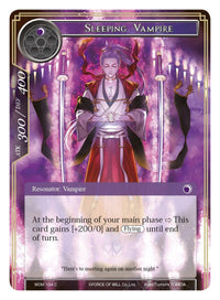 Sleeping Vampire (WOM-104) [Winds of the Ominous Moon] - POKÉ JEUX