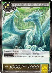 Snowwhite, the White Scale Dragon (1-020) [The Dawn of Valhalla] - POKÉ JEUX