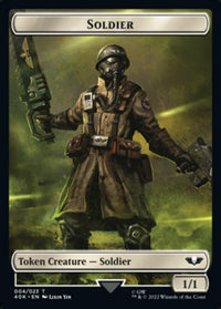 Soldier (004) // Vanguard Suppressor Double-Sided Token [Warhammer 40,000 Tokens] - POKÉ JEUX