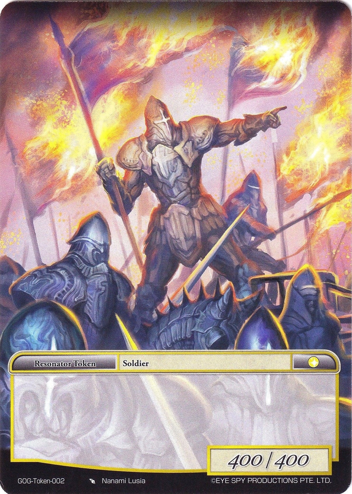 Soldier Token (Token-002) [Game of Gods] - POKÉ JEUX
