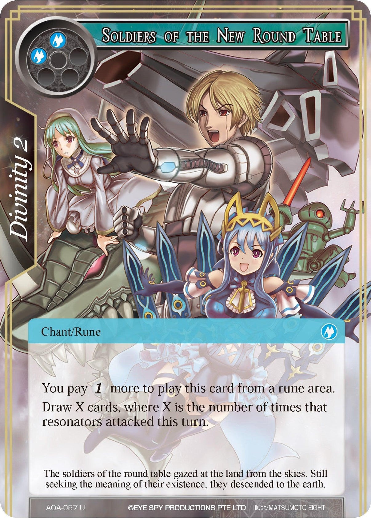 Soldiers of the New Round Table (AOA-057) [Awakening of the Ancients] - POKÉ JEUX