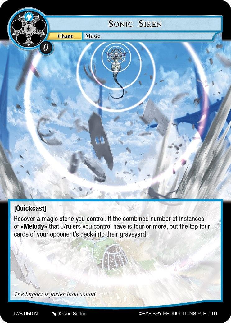 Sonic Siren (TWS-050 N) [The War of the Suns] - POKÉ JEUX