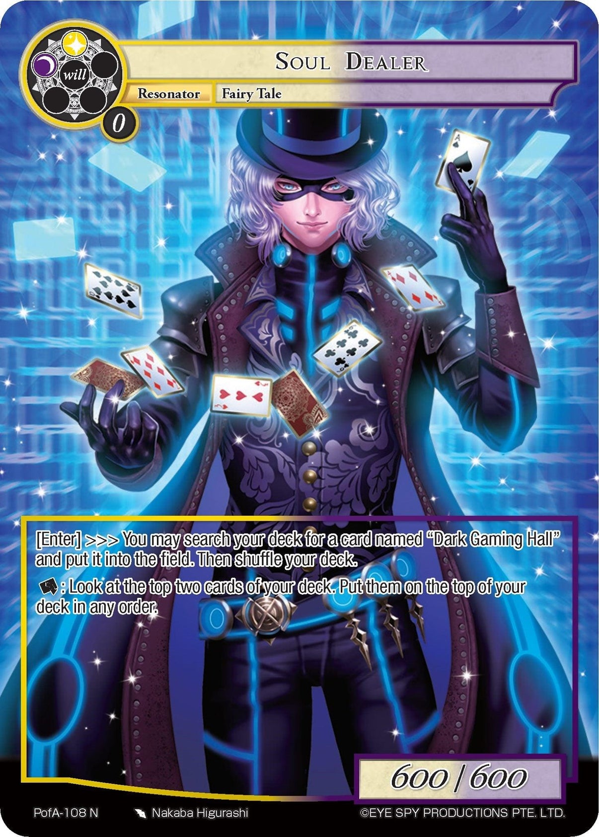Soul Dealer (Full Art) (PofA-108) [Alice Origin IV: Prologue of Attoractia] - POKÉ JEUX