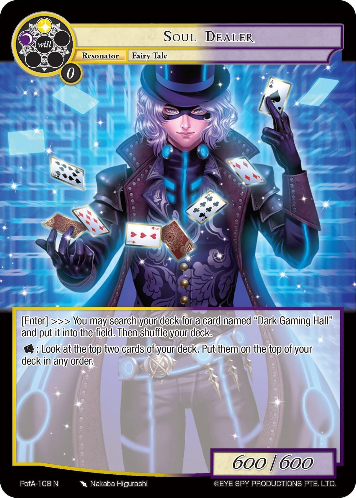 Soul Dealer (PofA-108) [Alice Origin IV: Prologue of Attoractia] - POKÉ JEUX