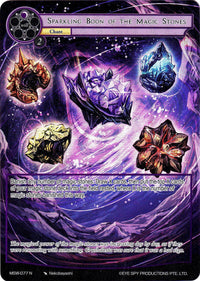 Sparkling Boon of the Magic Stones (Full Art) (MSW-077) [The Magic Stone War - Zero] - POKÉ JEUX