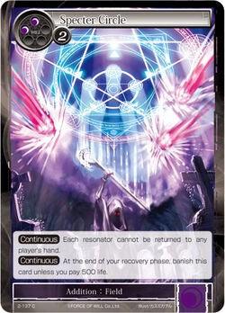 Specter Circle (2-137) [The War of Valhalla] - POKÉ JEUX