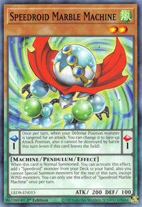Speedroid Marble Machine [LED8-EN015] Common - POKÉ JEUX