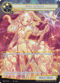 Spirit of Light (Full Art) (EDL-013) [The Epic of the Dragon Lord] - POKÉ JEUX