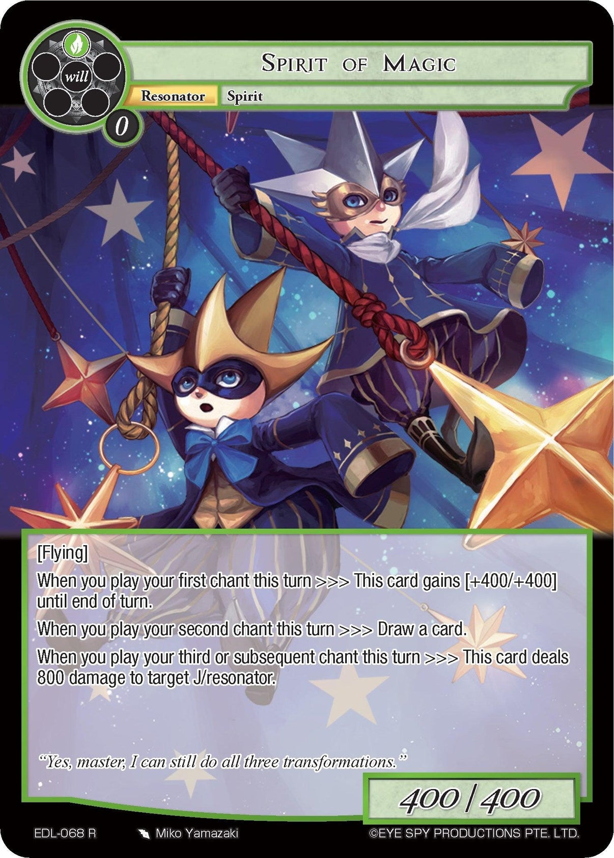 Spirit of Magic (EDL-068) [The Epic of the Dragon Lord] - POKÉ JEUX