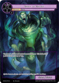 Spirit of Regret (Full Art) (MSW-078) [The Magic Stone War - Zero] - POKÉ JEUX