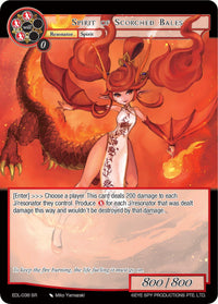 Spirit of Scorched Bales (EDL-036) [The Epic of the Dragon Lord] - POKÉ JEUX