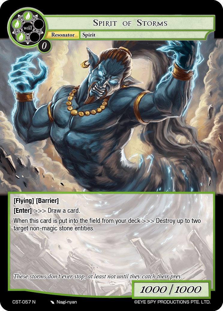 Spirit of Storms (CST-057 N) [Clash of the Star Trees] - POKÉ JEUX
