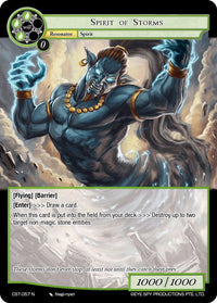 Spirit of Storms (CST-057 N) [Clash of the Star Trees] - POKÉ JEUX
