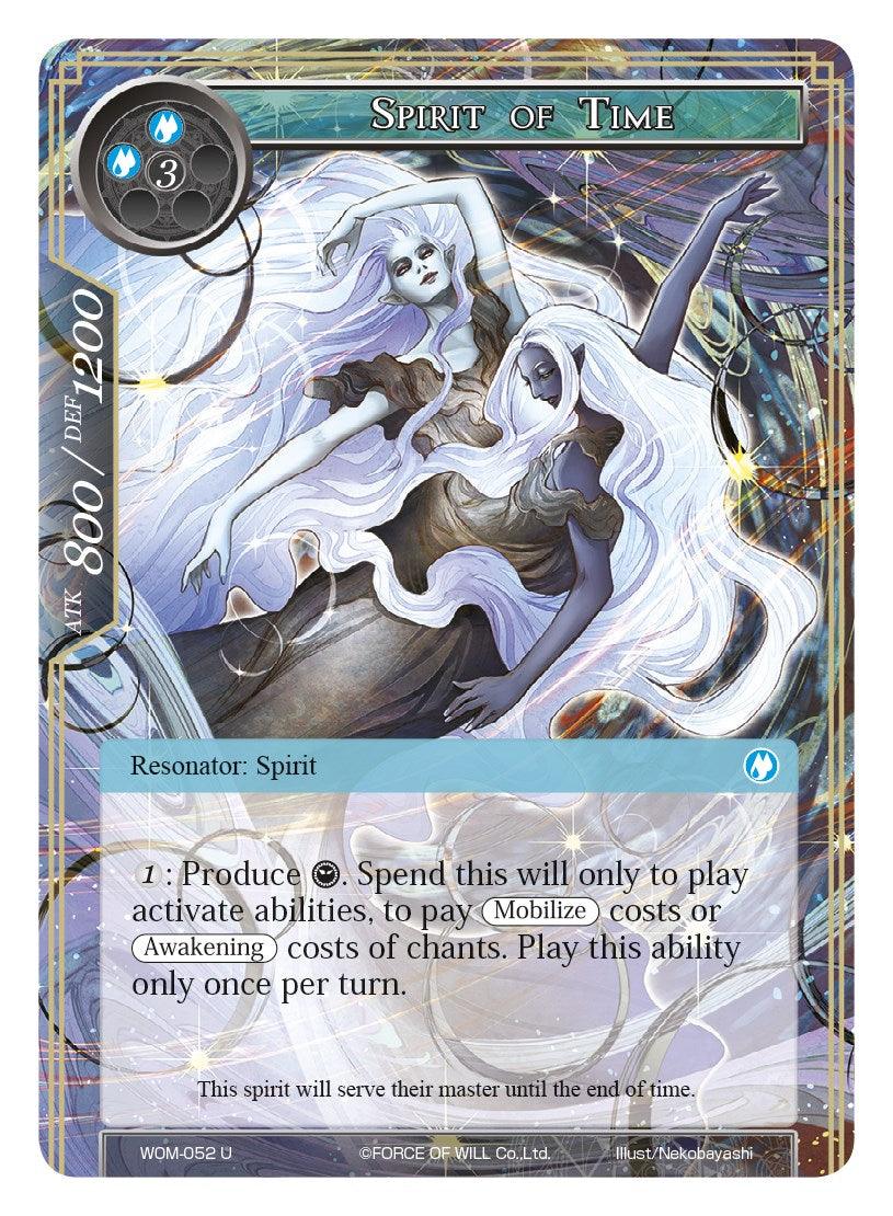 Spirit of Time (WOM-052) [Winds of the Ominous Moon] - POKÉ JEUX