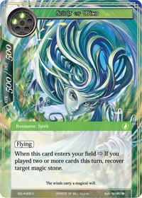 Spirit of Wind (SDL4-006) [Starter Deck: Swarming Elves] - POKÉ JEUX