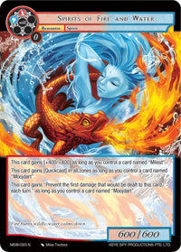 Spirits of Fire and Water (MSW-093) [The Magic Stone War - Zero] - POKÉ JEUX