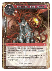 Sprinting Time Horse (WOM-040) [Winds of the Ominous Moon] - POKÉ JEUX