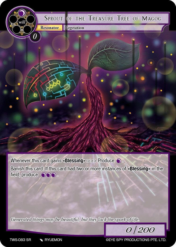 Sprout of the Treasure Tree of Magog (TWS-083 SR) [The War of the Suns] - POKÉ JEUX