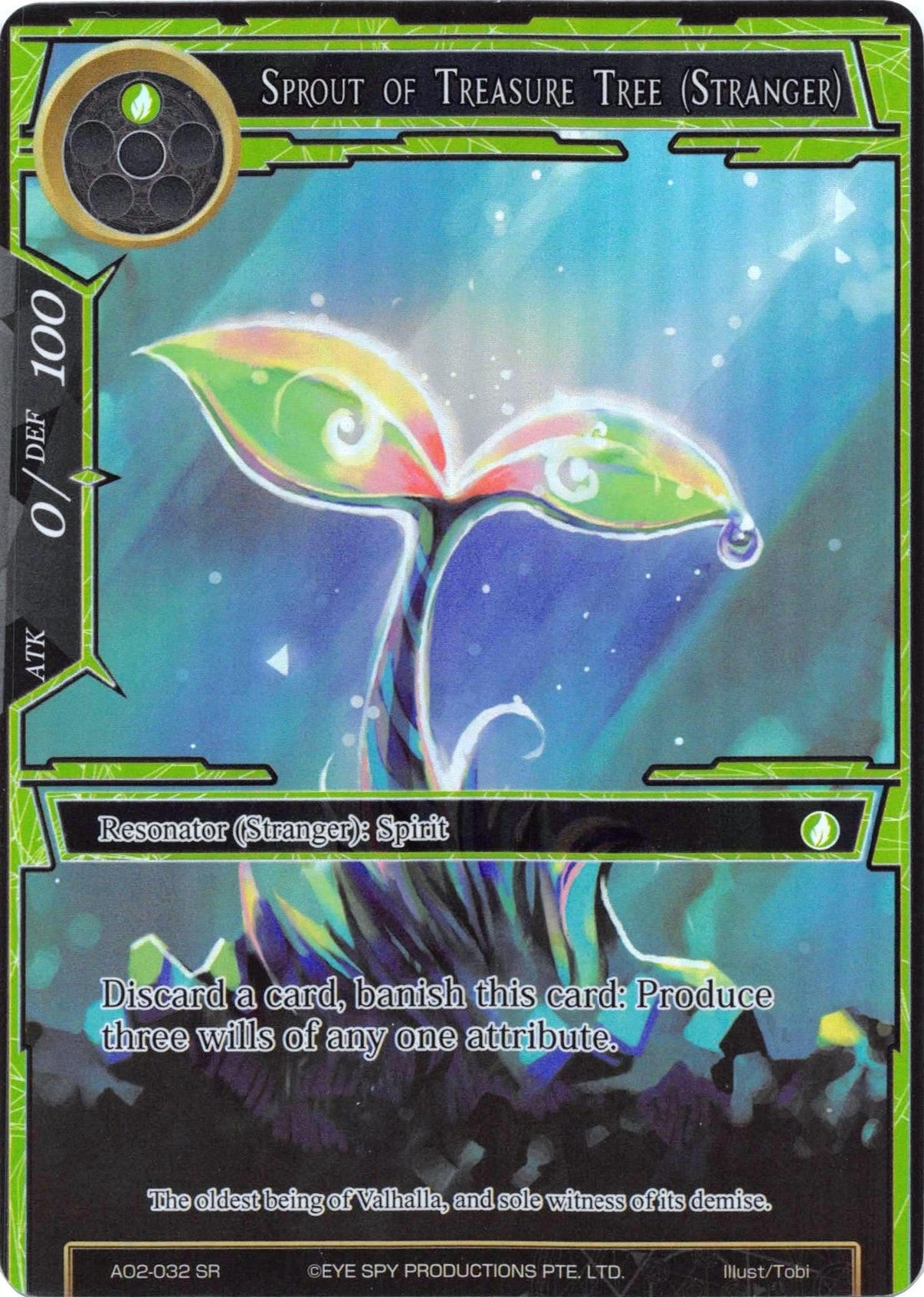 Sprout of Treasure Tree (Stranger) (Full Art) (AO2-032) [Alice Origin II] - POKÉ JEUX