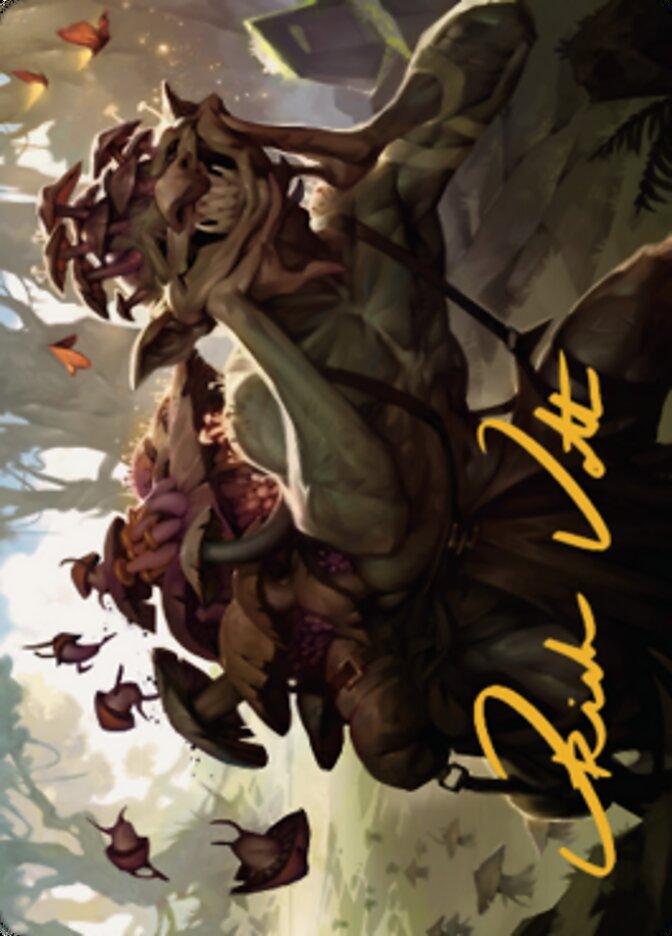 Sprouting Goblin Art Card (Gold-Stamped Signature) [Dominaria United Art Series] - POKÉ JEUX