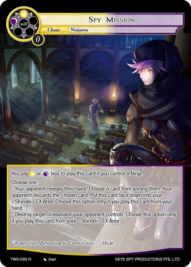 Spy Mission (TWS-093 N) [The War of the Suns] - POKÉ JEUX