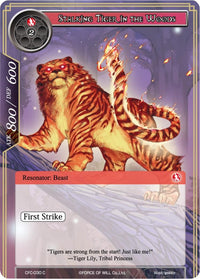 Stalking Tiger in the Woods (CFC-030) [Curse of the Frozen Casket] - POKÉ JEUX