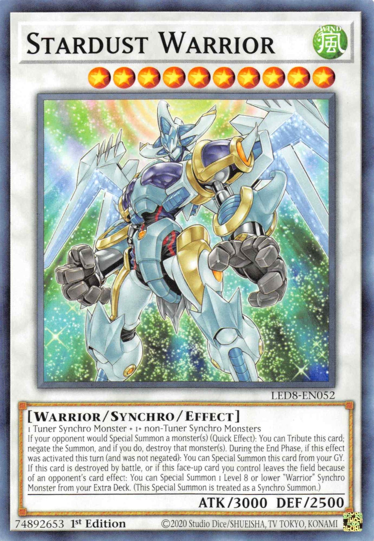 Stardust Warrior [LED8-EN052] Common - POKÉ JEUX