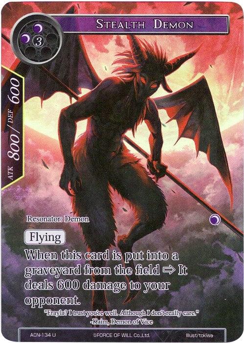 Stealth Demon (Full Art) (ACN-134) [Ancient Nights] - POKÉ JEUX