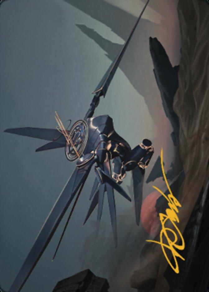 Steel Seraph Art Card (Gold-Stamped Signature) [The Brothers' War Art Series] - POKÉ JEUX