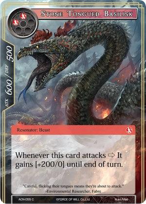 Stone Tongued Basilisk (ACN-055) [Ancient Nights] - POKÉ JEUX