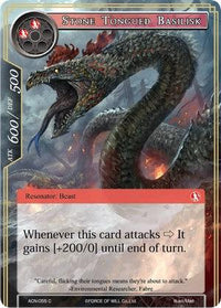 Stone Tongued Basilisk (ACN-055) [Ancient Nights] - POKÉ JEUX