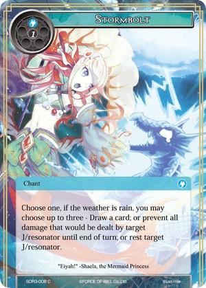 Stormbolt (SDR3-008) [Starter Deck: Reiya Cluster] - POKÉ JEUX