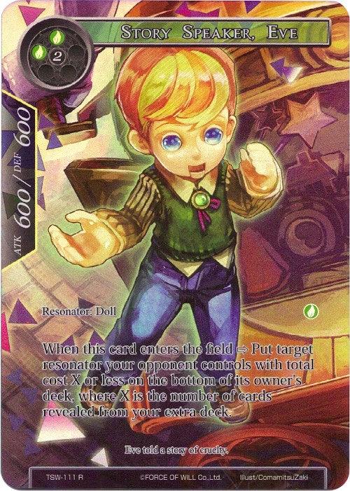 Story Speaker, Eve (Full Art) (TSW-111) [The Time Spinning Witch] - POKÉ JEUX