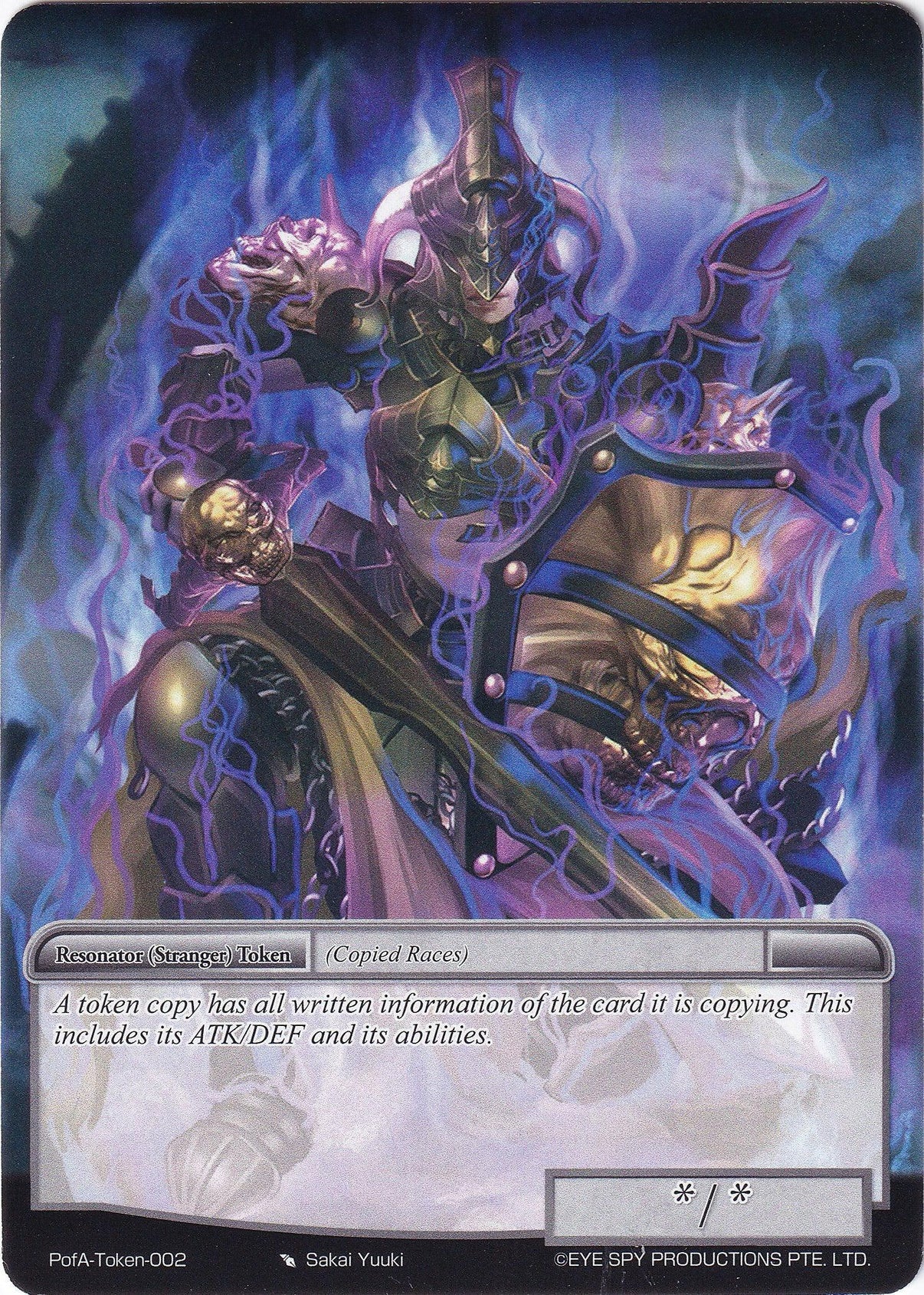 Stranger Token (PofA Token-002) [Alice Origin IV: Prologue of Attoractia] - POKÉ JEUX