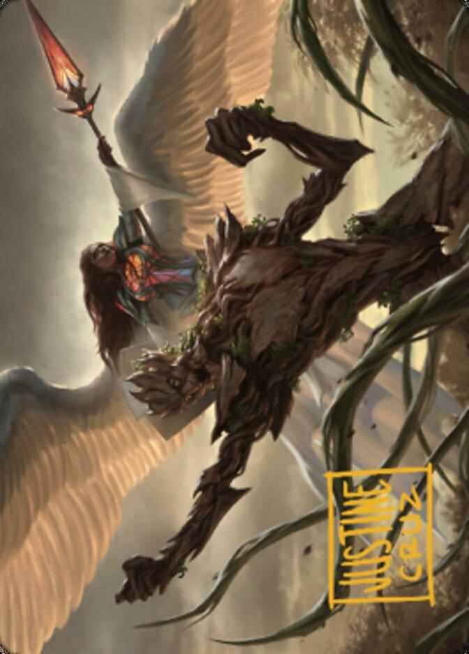 Strength of the Coalition Art Card (Gold-Stamped Signature) [Dominaria United Art Series] - POKÉ JEUX