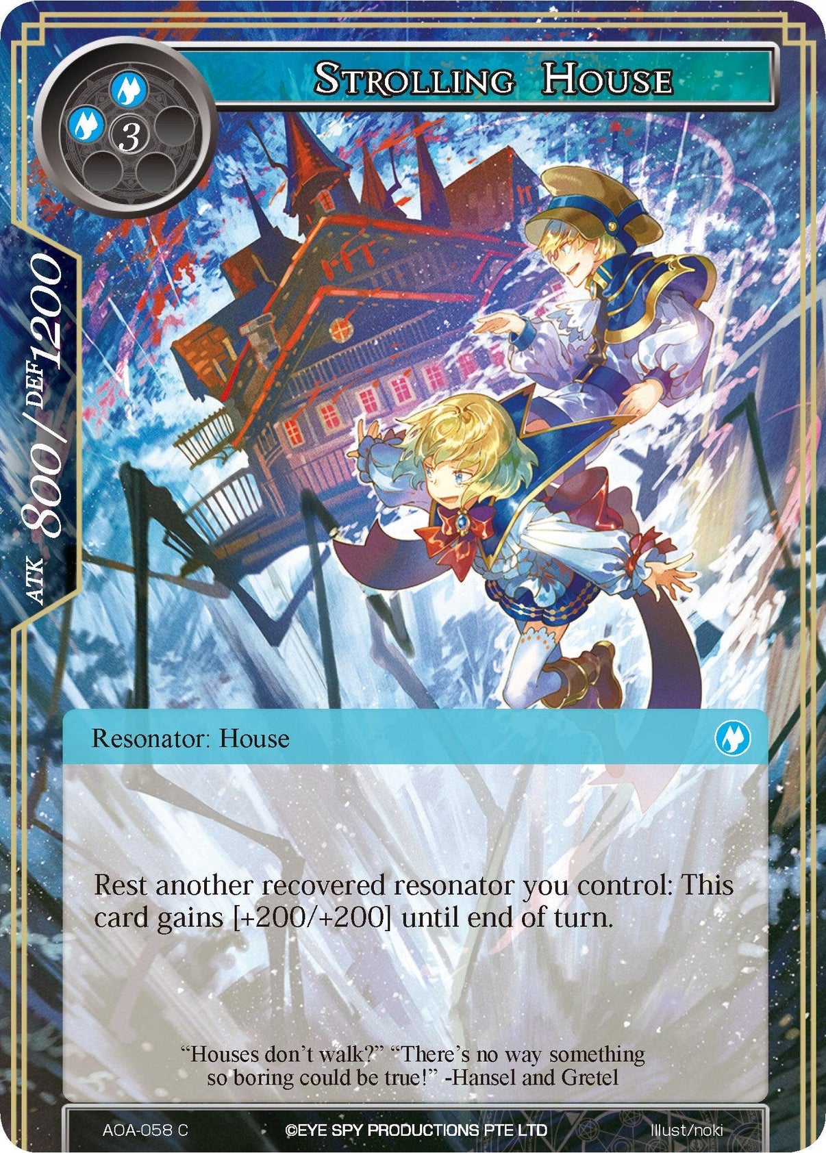 Strolling House (AOA-058) [Awakening of the Ancients] - POKÉ JEUX