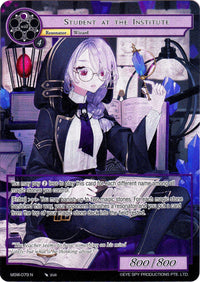 Student at the Institute (Full Art) (MSW-079) [The Magic Stone War - Zero] - POKÉ JEUX