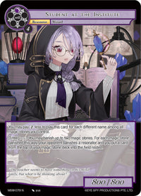 Student at the Institute (MSW-079) [The Magic Stone War - Zero] - POKÉ JEUX