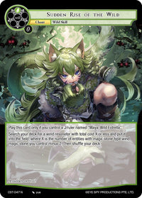 Sudden Rise of the Wild (CST-047 N) [Clash of the Star Trees] - POKÉ JEUX