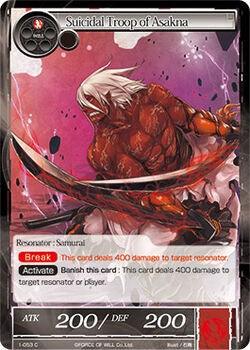 Suicidal Troop of Asakna (1-053) [The Dawn of Valhalla] - POKÉ JEUX